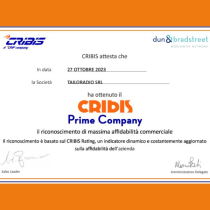 Tailoradio nominata “Cribis Prime Company” 2023